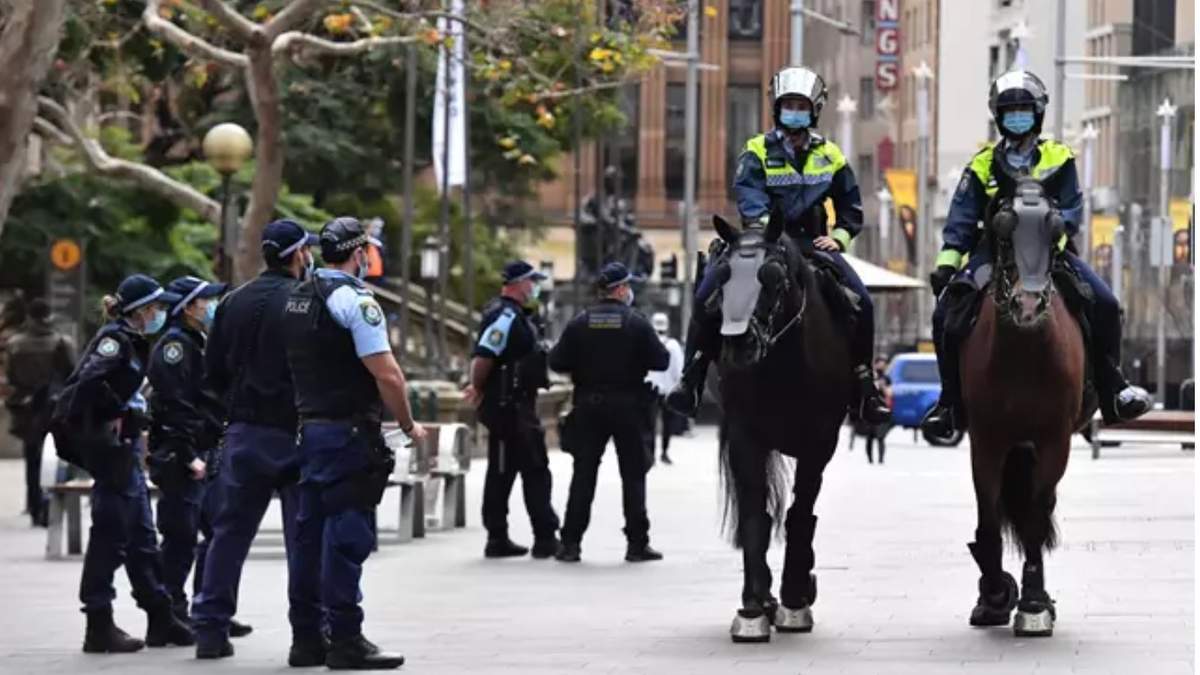 Policía australiana. Rápida respuesta