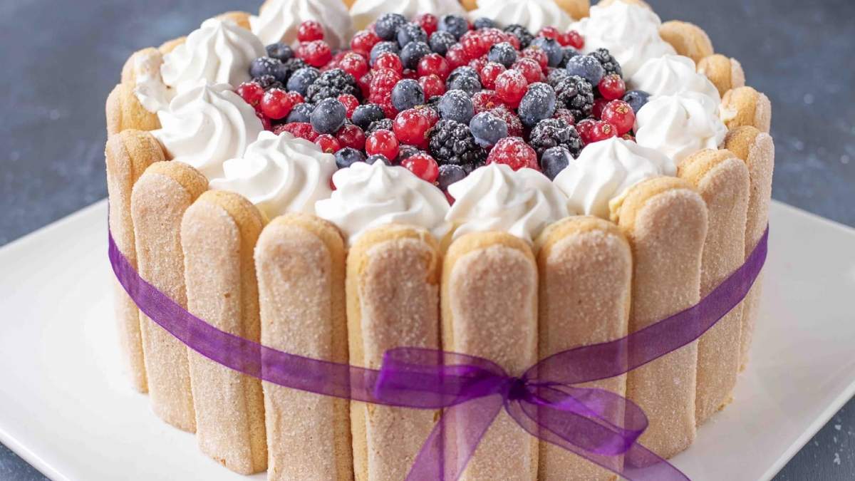 Torta Charlotte. Fuente: (Instagram)