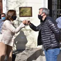 Reunión clave: Arabela Carreras junto al líder de ATE Río Negro