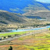 Omar Gutiérrez recorrió la obra de la microcentral de Villa Nahueve