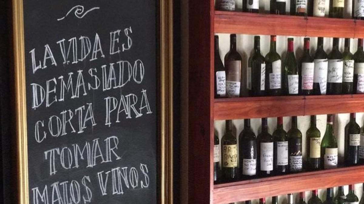 Venden los vinos de la cava de Don Julio. Fuente: (Twitter)