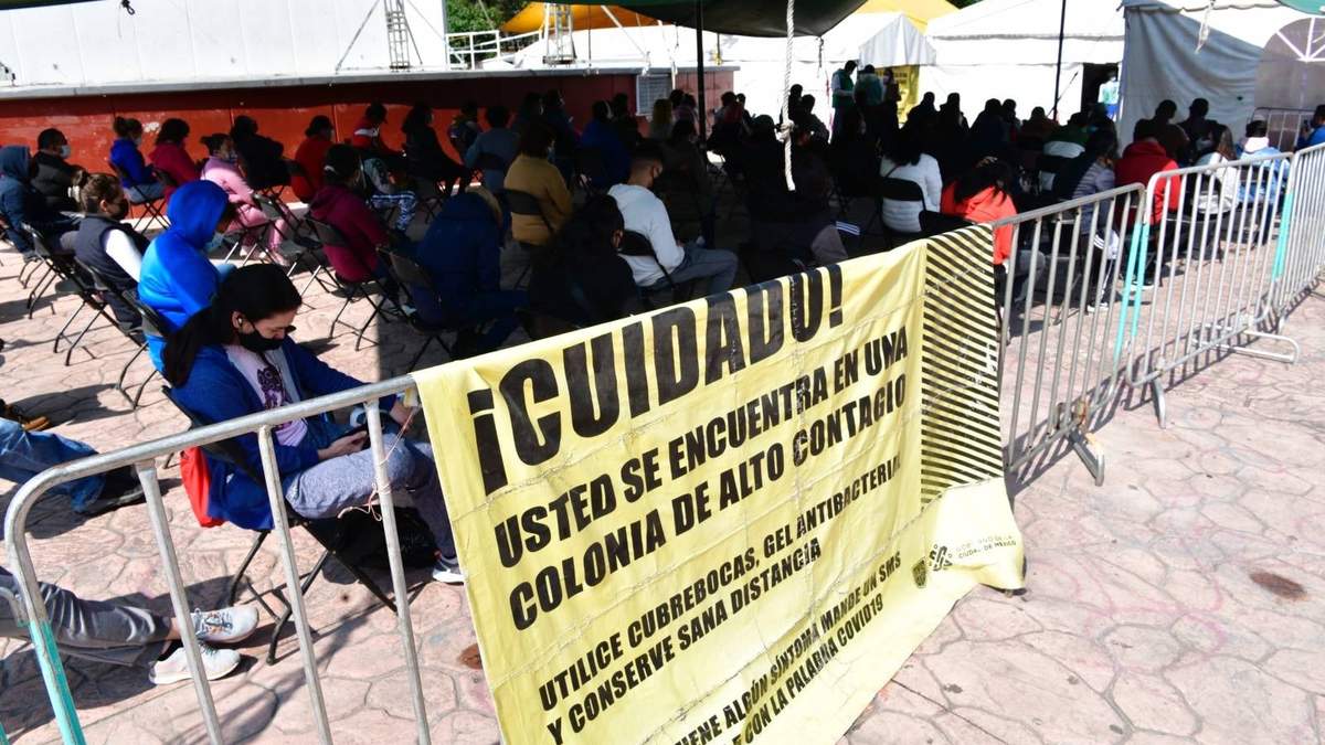 Aplicación de pruebas en la alcaldía Iztacalco