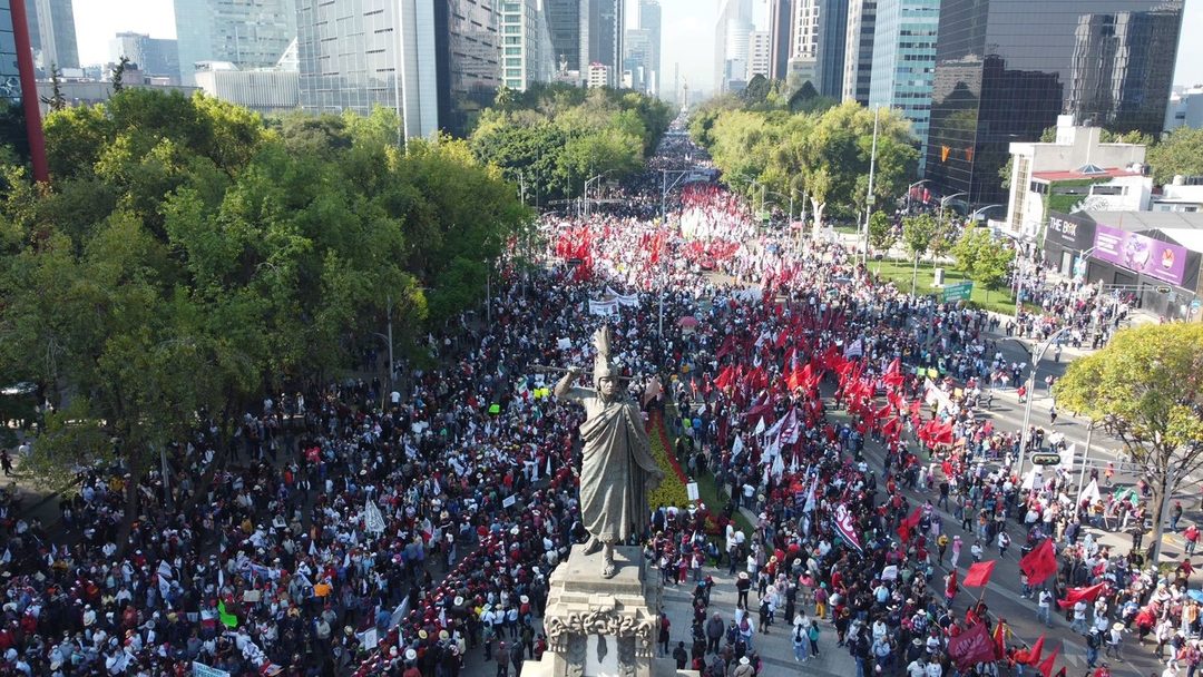 marcha dron1