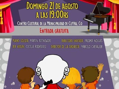 Mozart por la orquesta Infanto Juvenil de Cutral Co