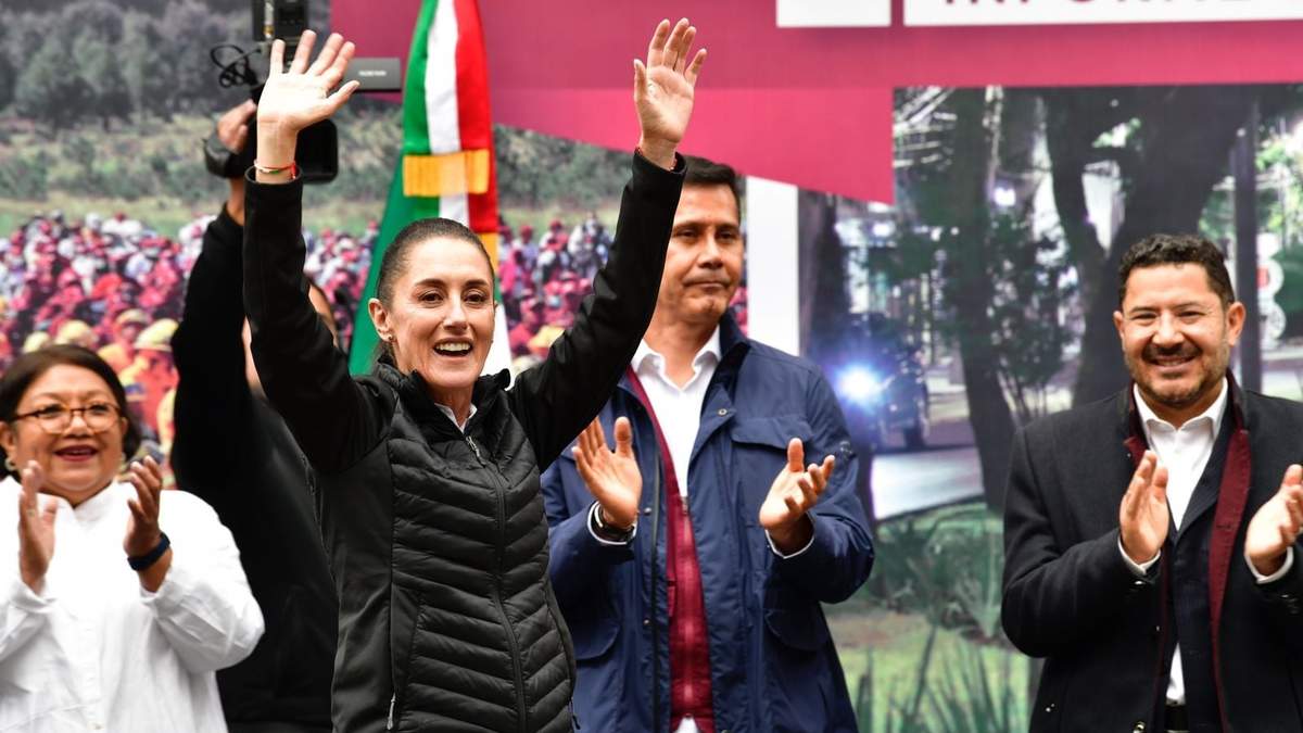 Claudia Sheinbaum en Tlalpan