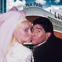 Así fue el alucinante casamiento de Diego Maradona y Claudia Villafañe en el Luna Park