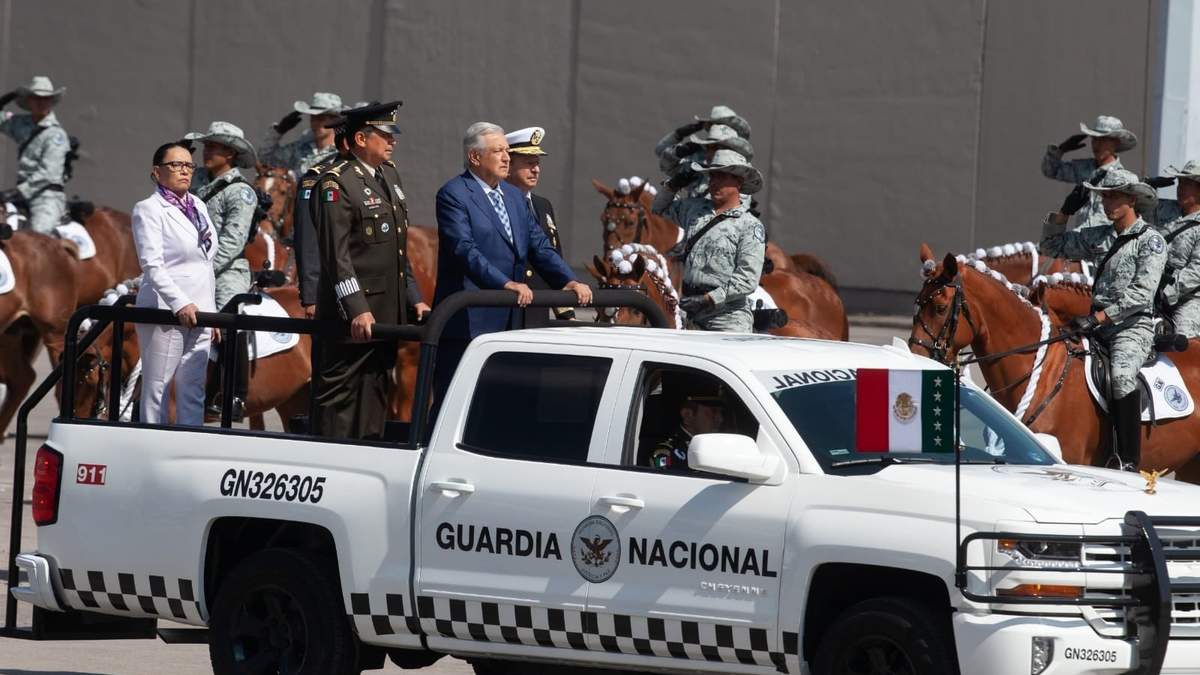 AMLO a tres años de la creación de la Guardia Nacional