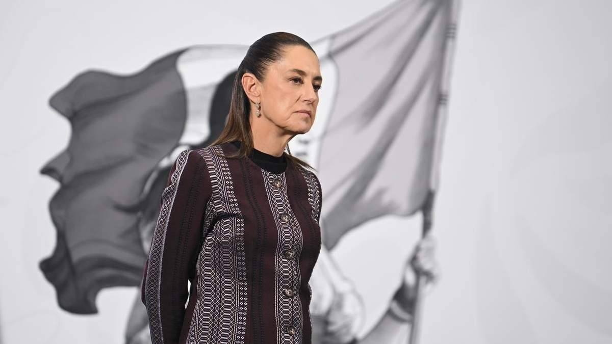 La presidenta Claudia Sheinbaum