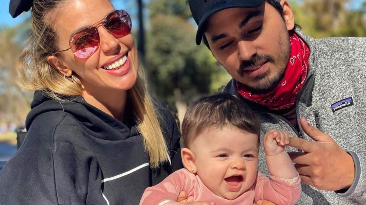 Virginia Gallardo. Martín y Martina Rojas. Fuente: (Instagram)