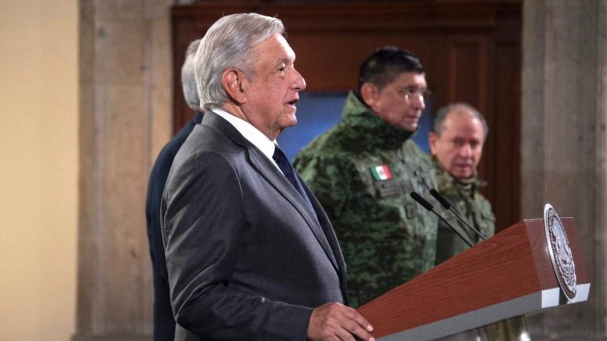 El presidente López Obrador