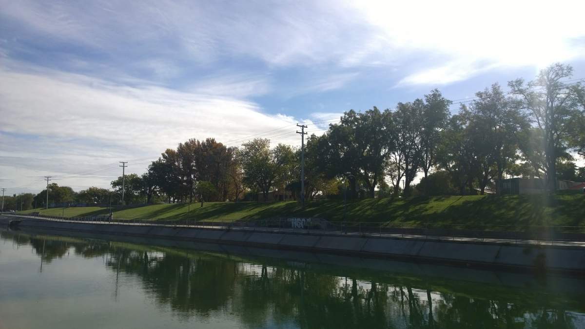 Canal de Riego de Roca. Fuente: (Twitter)
