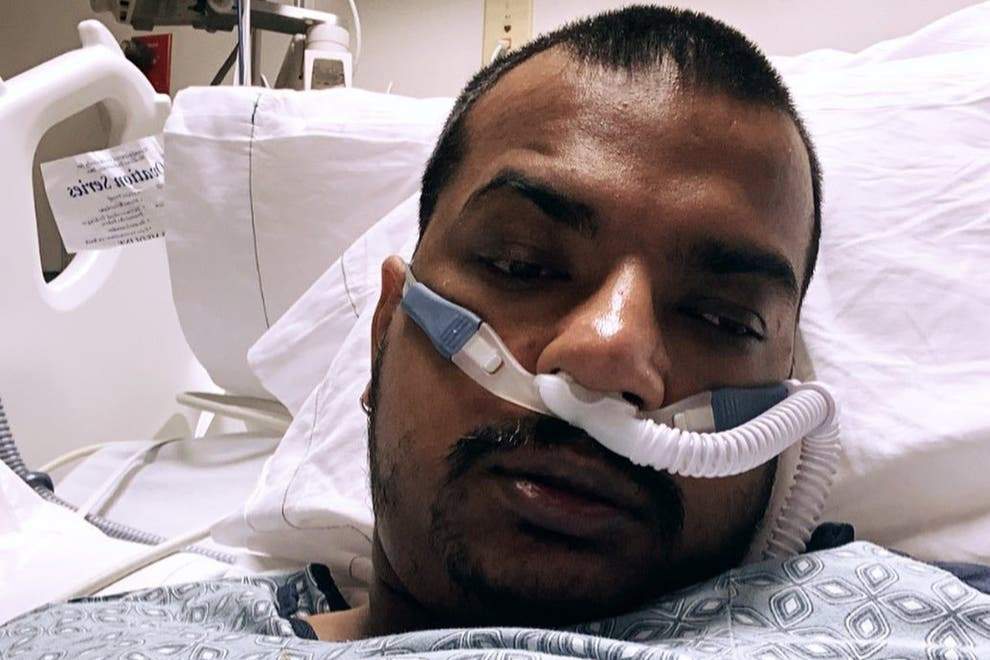 Stephen Harmon, de 34 años, falleció por covid
