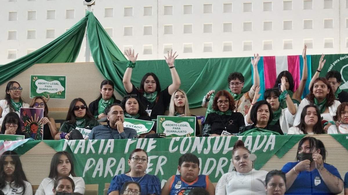 Colectivas feministas en el Congreso de Guanajuato