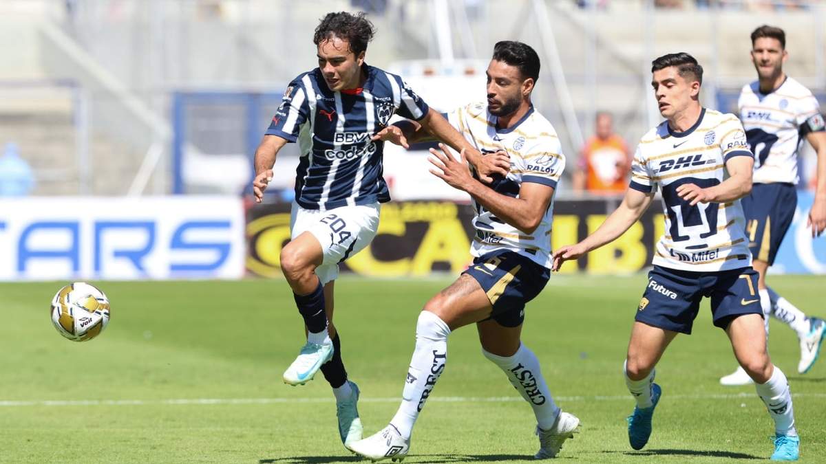 Rayados golea 6-3 en el global a Pumas y avanza a semifinales de la Liga MX