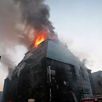 Mueren al menos 28 personas por incendio en un gimnasio de Corea del Sur