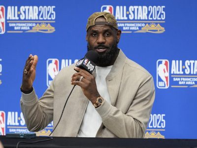 LeBron James se pierde el Juego de Estrellas y termina racha de 20 años como titular