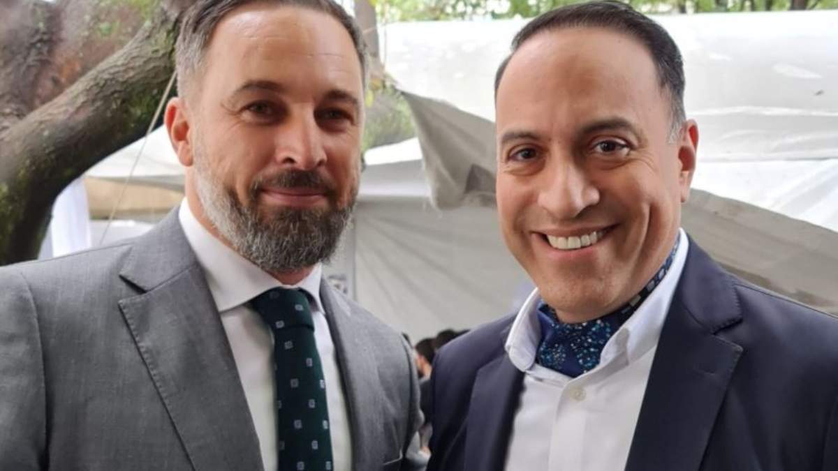 Santiago Abascal y Carlos Mota