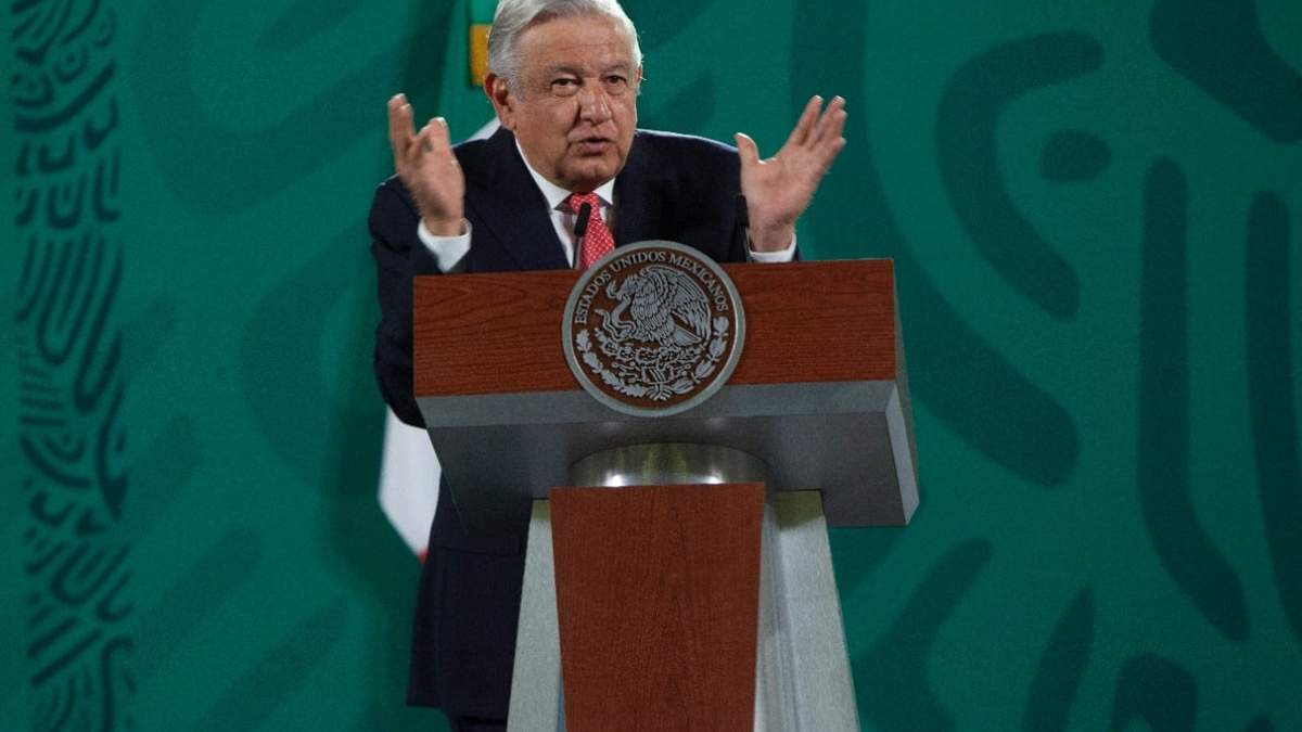 El presidente López Obrador