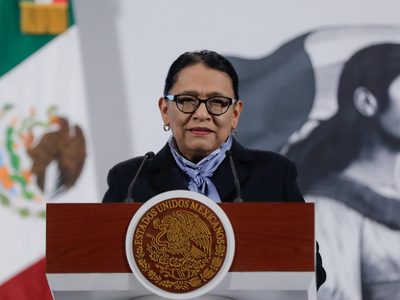 Rosa Icela Rodríguez celebra los resultados oficiales de la elección del Poder Judicial Federal