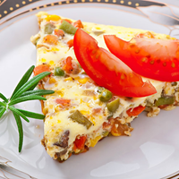 La receta más fácil y rápida de tortilla de verduras: nadie sabrá todas las verduras que podés agregarle