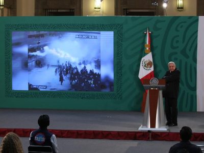 AMLO reta a artistas e intelectuales a manifestarse sobre disturbios de "infiltrados"