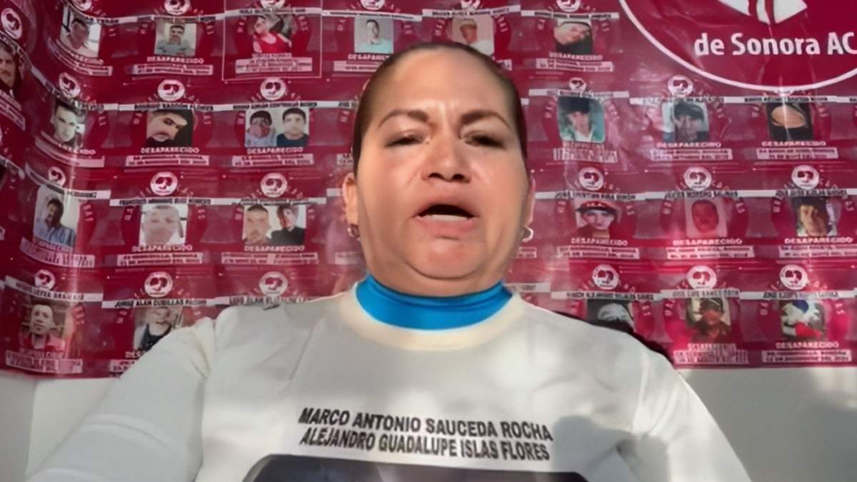 La madre buscadora Cecilia Flores