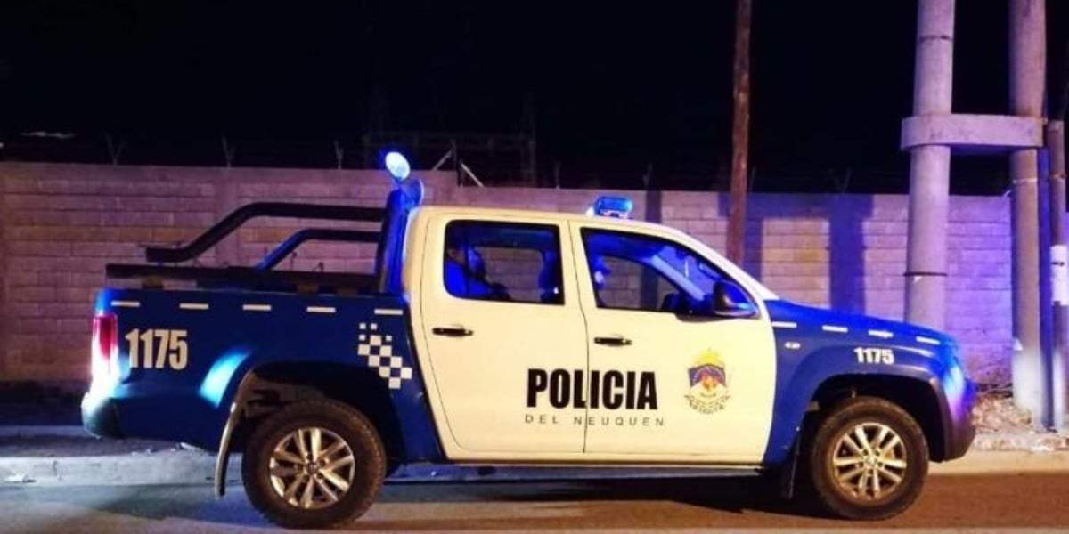 Policía del Neuquén. Fuente: (Twitter).