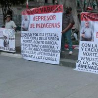 Denuncian campesinos de Pantepec represión dirigida por Ardelio Vargas Fosado