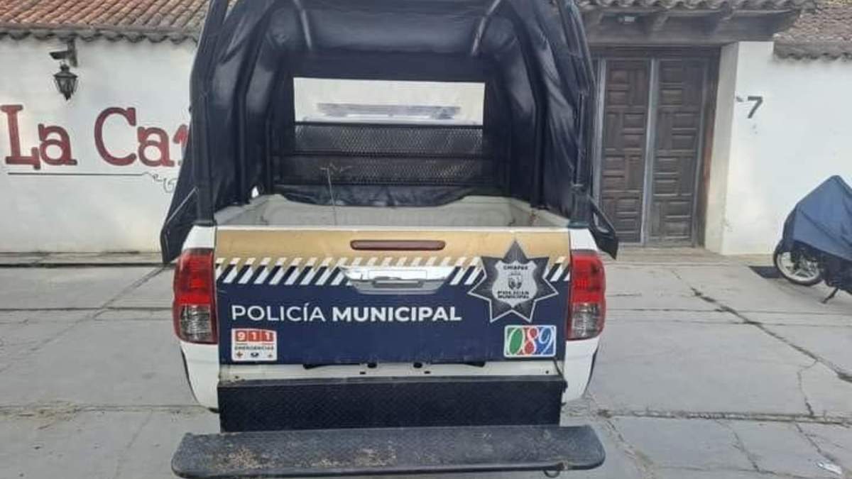 Patrulla municipal de Chiapas
