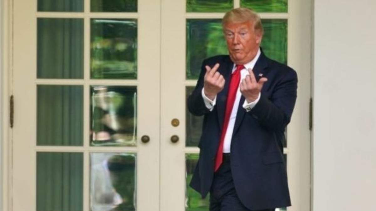 El expresidente de Estados Unidos, Donald Trump