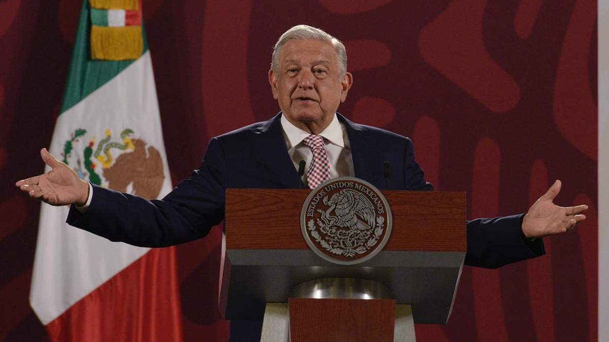 El presidente López Obrador