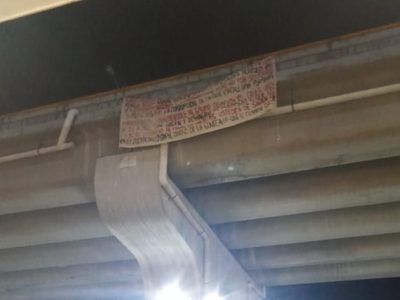 Colocan en Acapulco narcomantas dirigidas a López Obrador