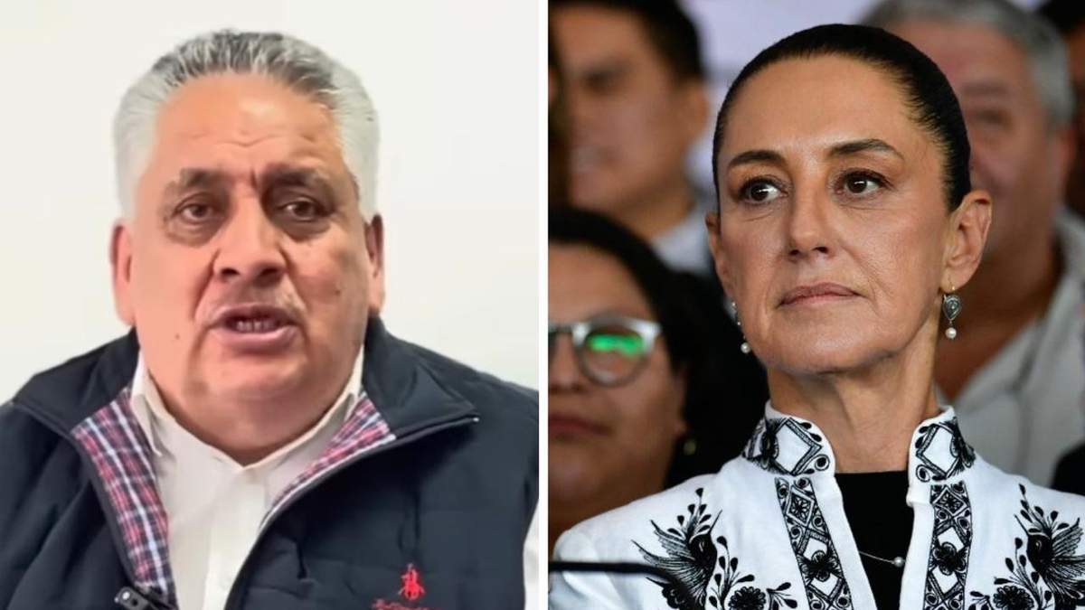 Guadalupe Acosta Naranjo y Claudia Sheinbaum