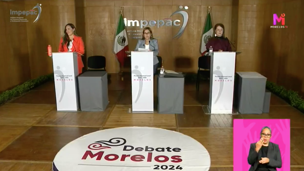 Jessica Ortega de la Cruz, Lucía Meza Guzmán y Margarita González Sarabia