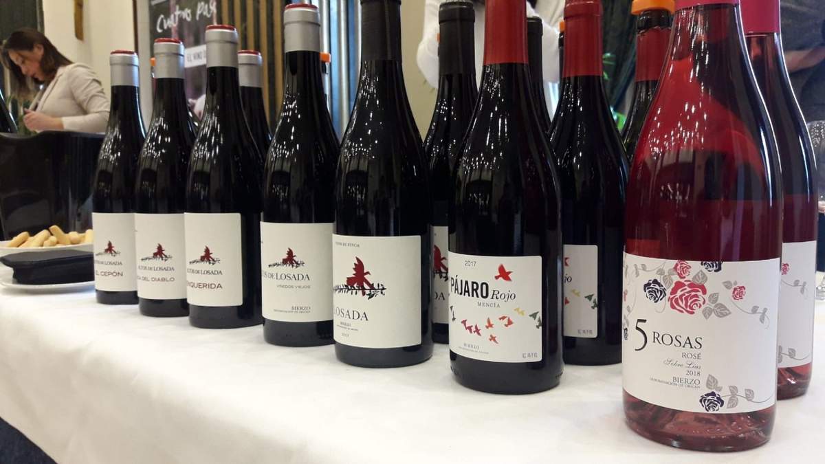 Vinos del Bierzo en la Feria de Madrid. Fuente:(Twitter)