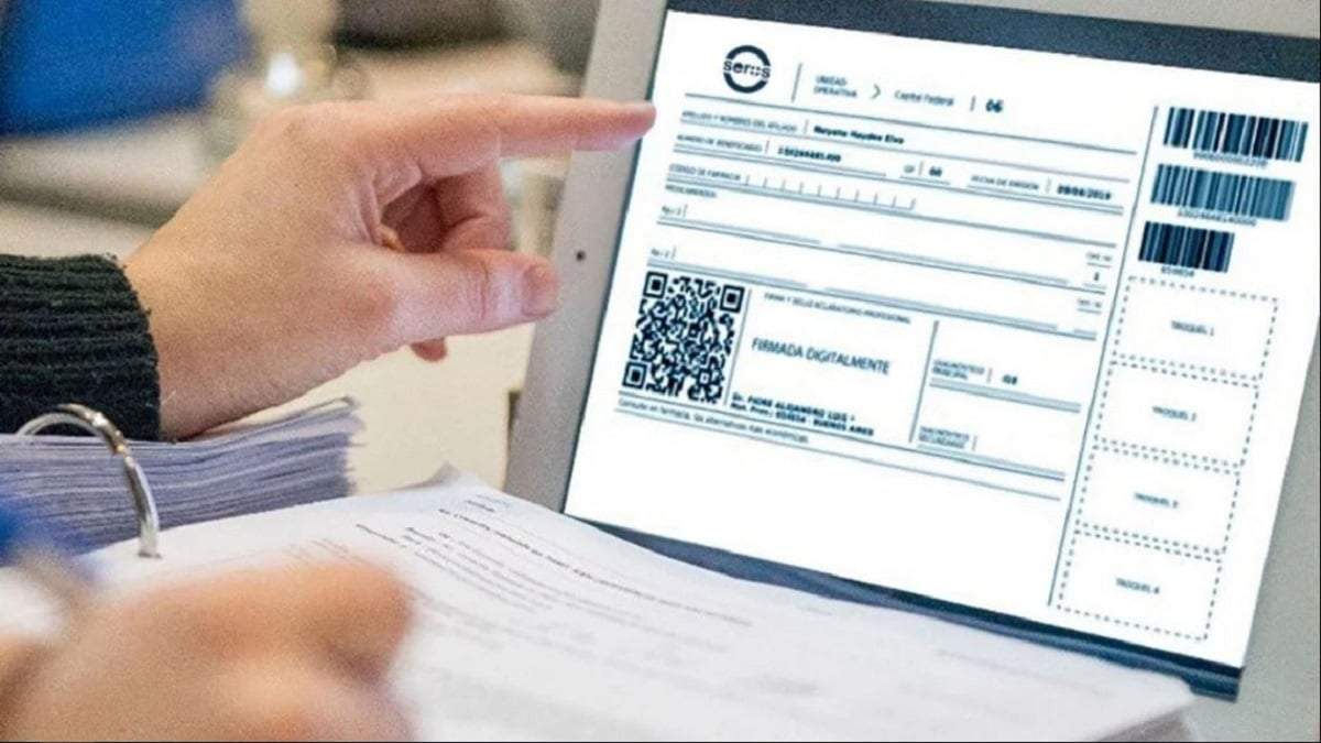 La receta de papel coexistirá con la electrónica durante los primeros 30 días. Fuente: (Minuto Neuquén)