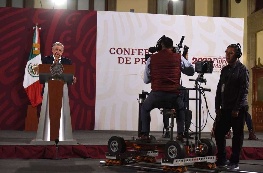 El presidente en Palacio Nacional