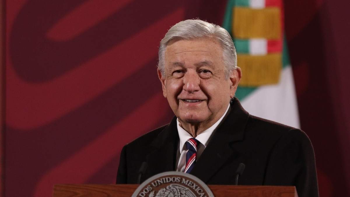 López Obrador en la conferencia mañanera