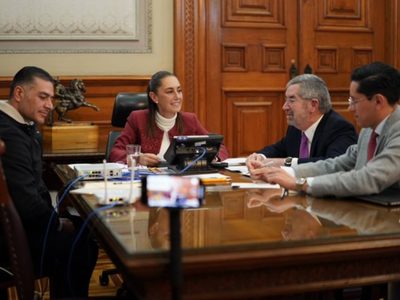 Sheinbaum habla con Trump sobre la seguridad con respeto a la soberanía