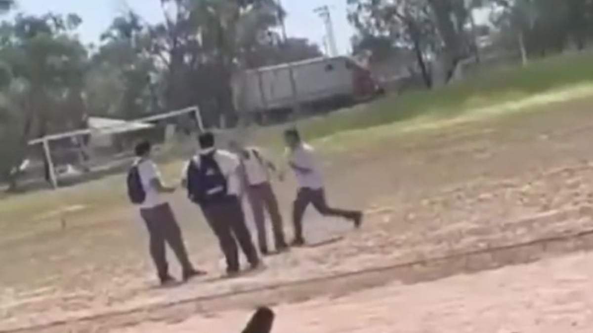 Momento de la agresión