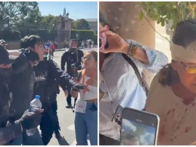 En Morelia, al menos cuatro periodistas resultan lesionados por la GN en marcha de la Generación Z