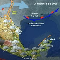 Precaución: lluvias fuertes e intensas azotarán el martes a estas 20 entidades