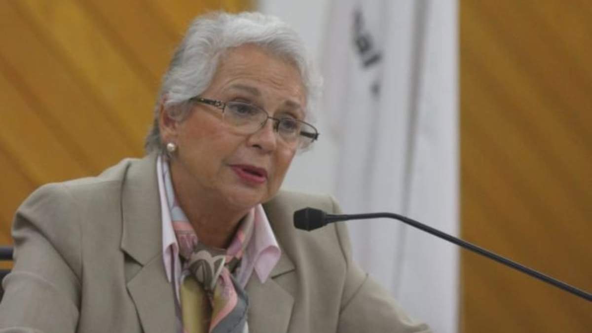 Olga Sánchez Cordero, titular de la Secretaría de Gobernación