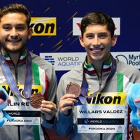 Los clavadistas mexicanos Kevin Berlín y Randal Willars obtuvieron su boleto a los Juegos Olímpicos 2024 (Video)