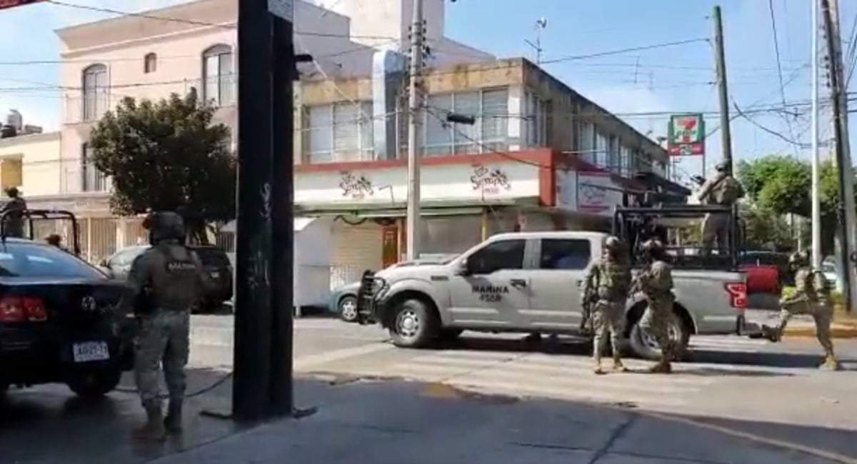Elementos de la Marina en Guadalajara