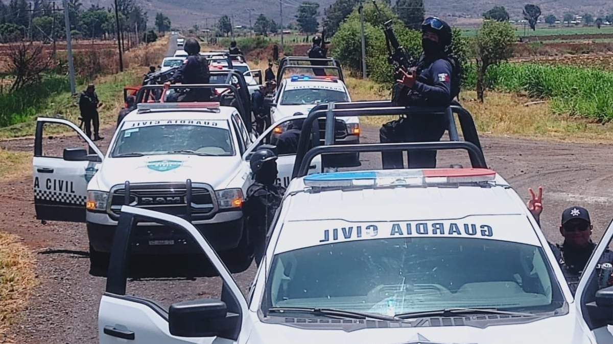 Policías estatales acudieron al sitio del ataque