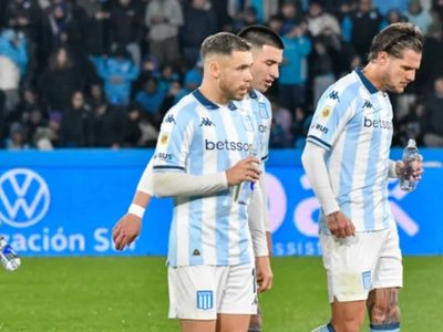 Racing igualó su peor racha histórica en casi 100 años