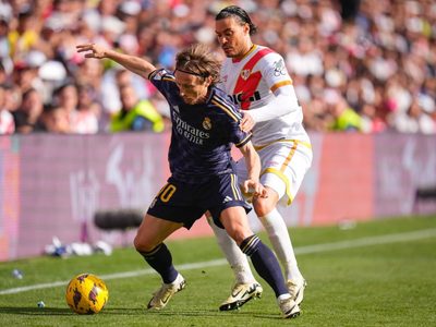 Real Madrid no pasa del empate 1-1 ante el Rayo Vallecano