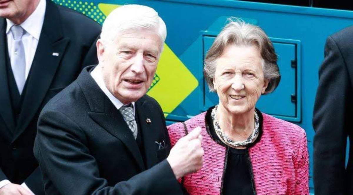 Dries Van Agt y Eugenie Krekelberg