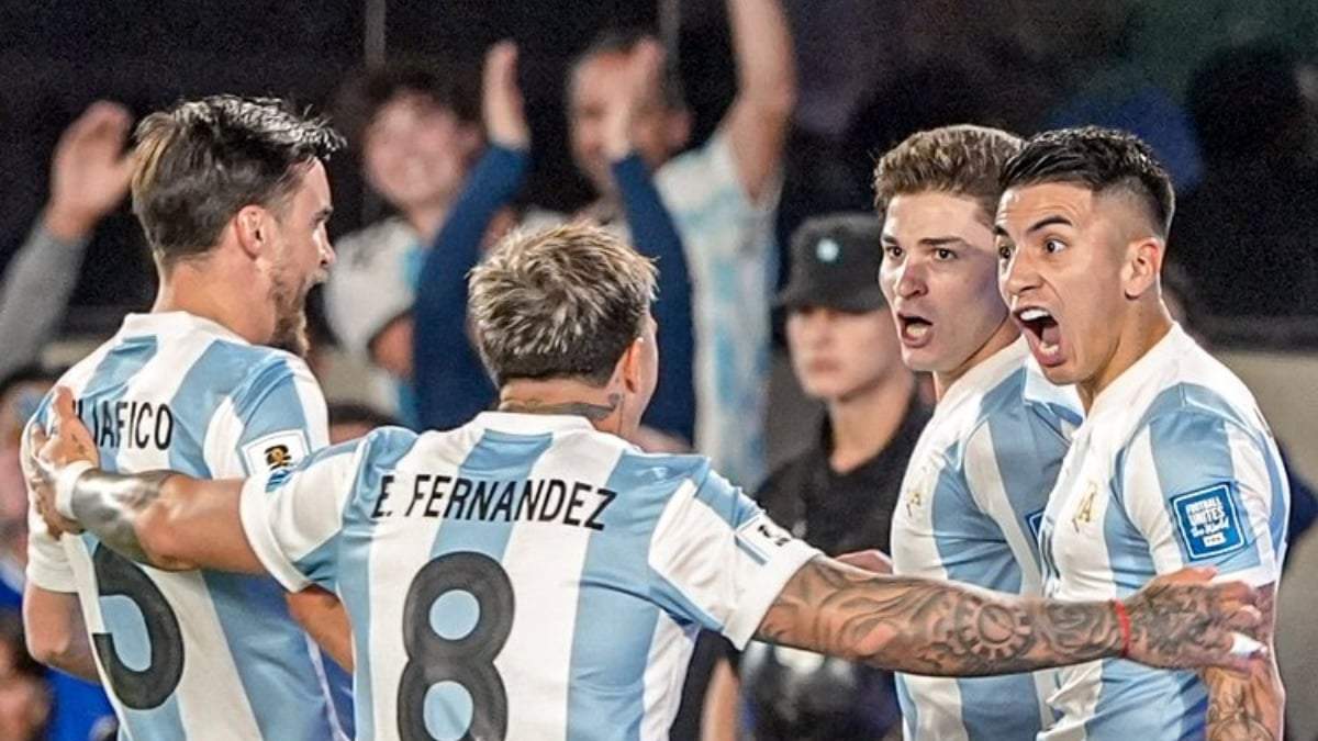 Selección Argentina. Fuente: (X)
